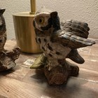 Pair of Vintage Norleans Ceramic Owl Figurines. Made in Japan.  — photo 3