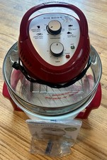 Big Boss 16Qt Extra-Large Air Fryer – Oil-Less, Healthier & Crispier Cooking Red