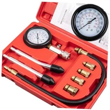 8pcs Petrol Engine Cylinder Compression Tester Kit, Small Engine Compression 