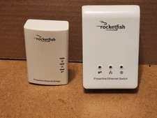 Rocketfish Powerline Ethernet Switch & Bridge RF-HTN106 RF-HTN105 Free-shipping