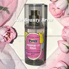 New Bath And Body Works Travel Size Peepin' It Real Body Mist, Body Spray 2.5 Fl