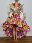 Vintage 1994 Country Western Star Barbie Doll Dress Only
