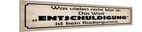 Holzschild 10X46 Cm Das Wort Entschuldigung Spruch Zitat Deko Geschenk Holz Schi