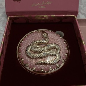 Besame Cosmetics Maria Felix Snake Compact New LE +Gold Highlighter  