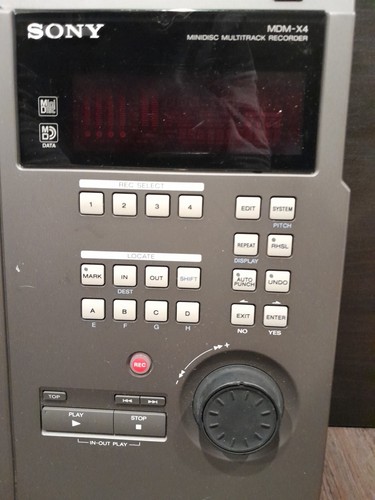 Sony MDM-X4 MkII Minidisc Multitrack Recorder 4-track Music Production Pro Audio - Picture 8 of 21