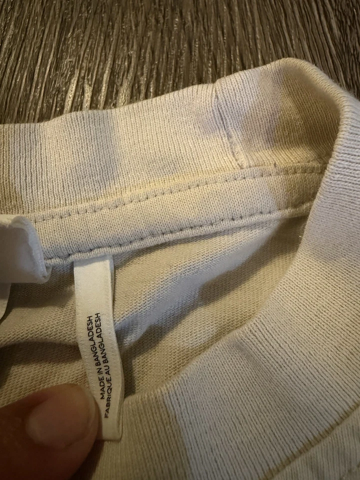 Camiseta manga hombre H&M (medidas incluidas) grande Foto 3 de 4