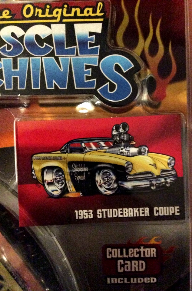 Muscle Machines 1953 Studebaker Coupe 53 Studebaker 1/64 die cast - - Image 3 of 4