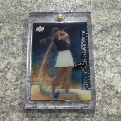Upper Deck 2026 Charley Hull Cleared For Launch CFL-9 Insert Golf LPGA CASE HIT