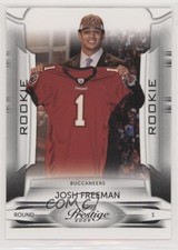 2009 Playoff Prestige Rookie Josh Freeman (Holding Buccaneers Jersey) #158 0k0