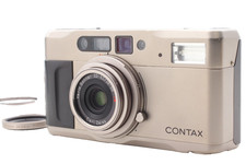 MINT Contax TVS Titanium 35mm Point Shoot Film Camera Carl Zeiss 28-56mm
