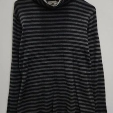 Vintage Y2K Punk Striped Slim Fit Long Sleeve Cotton T-Shirt