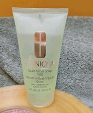 Clinique Liquid Facial Soap Mild for Dry Combination Skin 5oz/150ml No Box New