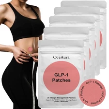30/60/90/150pcs GLP-1 Patches for Unisex Body Slimming Patches Weight Management