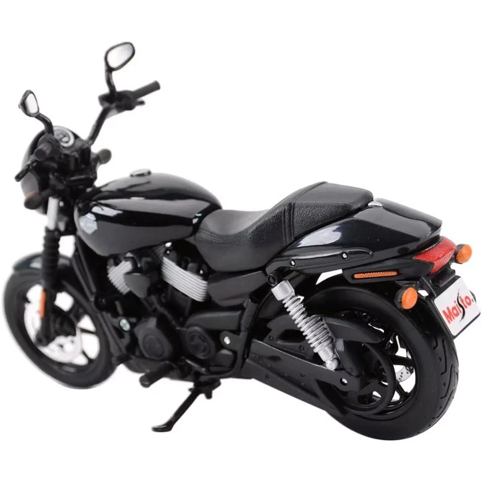 MAISTO H-D CUSTOM 1:12 MOTO DIE CAST HARLEY DAVIDSON STREET 750 2015 ART 32320 - Immagine 3 di 3