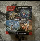Pokemon TCG Scarlet & Violet Stellar Crown Booster Bundle 6 Pack Factory Sealed