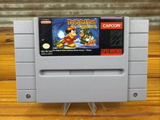 Capcom The Magical Quest Starring Mickey Mouse Super Nintendo SNES Tested-