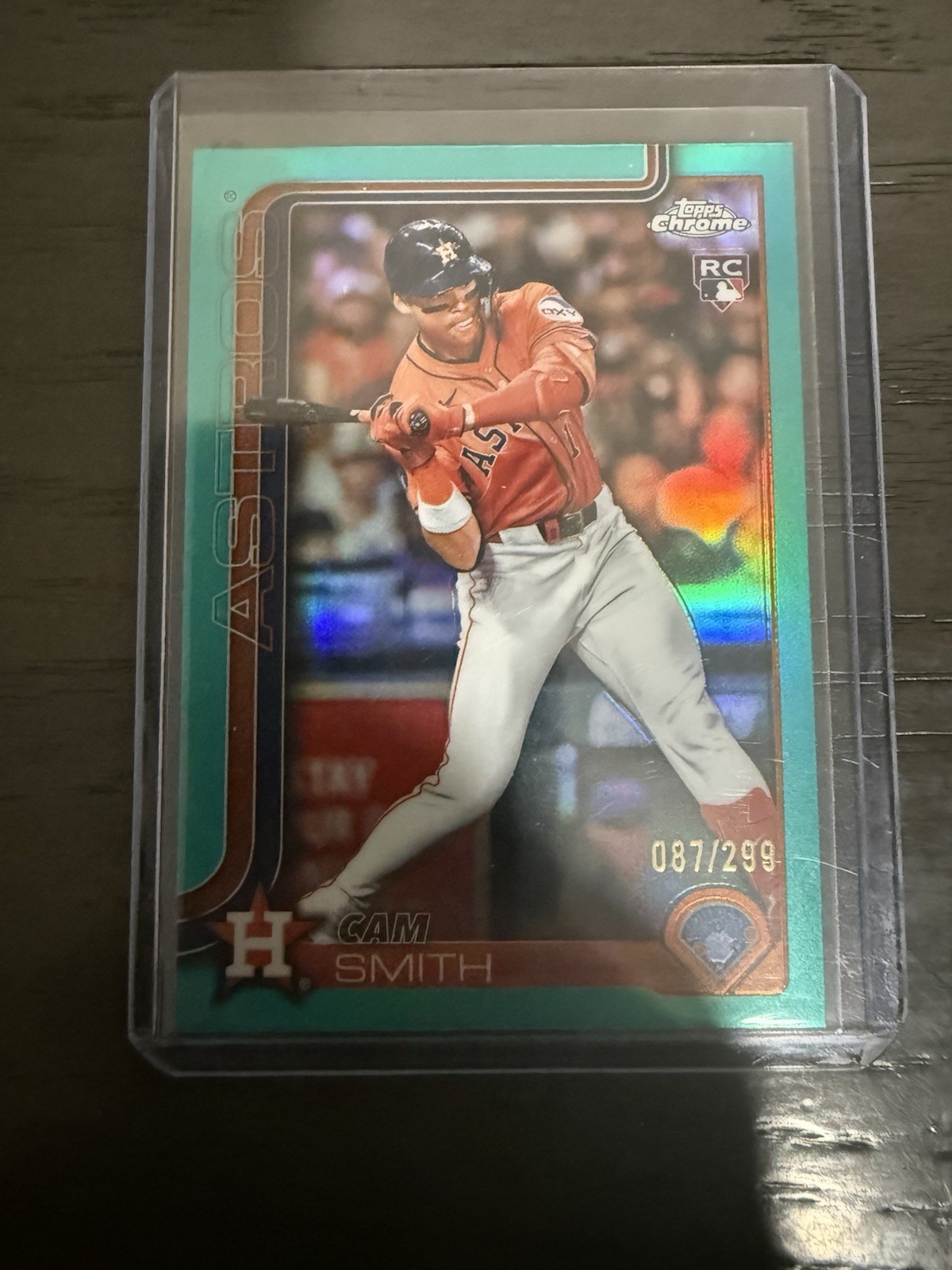 2025 Topps Chrome Update Series - Cam Smith #USC145 Teal Refractor /299 (RC)