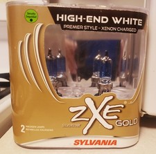 Sylvania Silverstar Zxe Gold 9006 Hb4 55w Two Bulbs Head Light Low Beam Lamp.