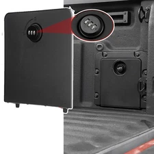 For 2022-2025 Ford Maverick Accessories Truck Bed Storage Bin Code Lock Cover
