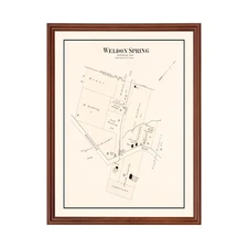 Old Map of Weldon Spring, MO 1905 - Vintage Weldon Spring Mi