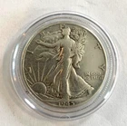 1945 Walking Liberty Half Dollar, 90% Silver