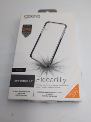 gear4 Piccadilly Case for iPhone Xs Max - Black/ Clear - ICXLPICBLK