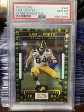 2023 Score Sam Laporte Extraterrestrial #342 PSA Gem Mint 10 RC. Pop 1