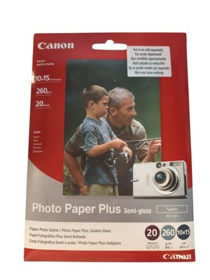Canon Photo Paper Plus Semi-Gloss | SG-101 Fotopapier 20Stück 10x15cm | Neu OVP 