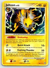 Jolteon 26/111 Rare Rising Rivals Pokemon Damaged on eBay