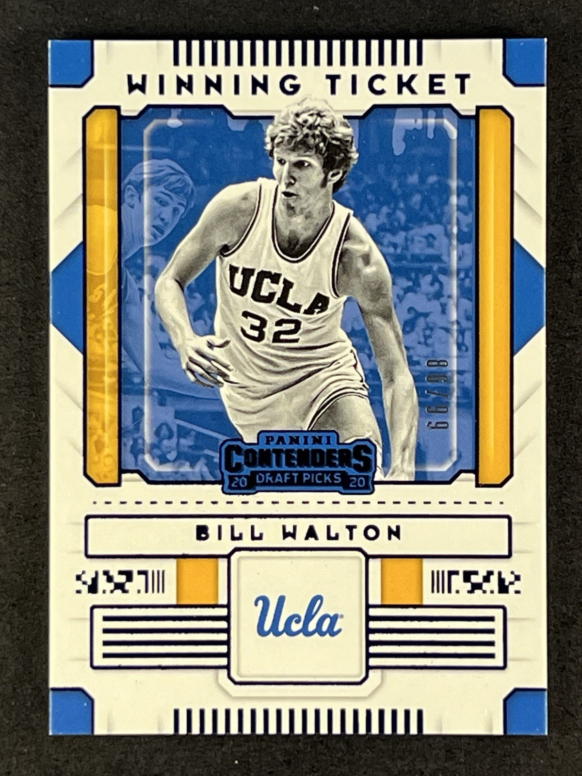 Bill Walton #28 2020 Panini Contenders Draft Picks - Winning Tickets Blue /99
