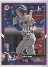 2018 Bowman Draft Purple 125/250 Devin Mann #BD-15 5h0