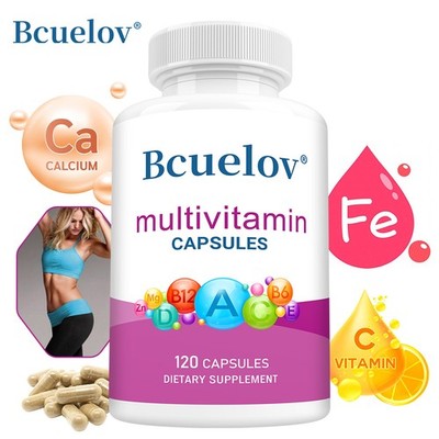 MultivitaminpräParate FüR Haut Haar Gesundheit Gewichtsmanagement 120 Kapseln