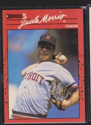 Jack Morris Cards Inserts Vintage Premium Collection LOOK