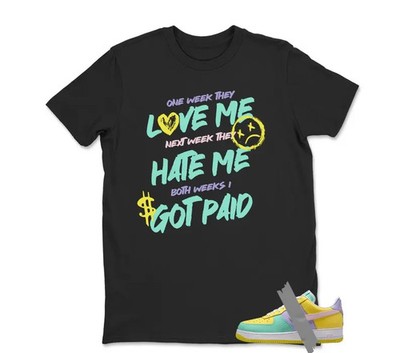 Dunk Easter AF 1 Emerald Rise Yellow Pulse Hydrangeas