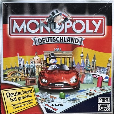 Monopoly Deutschland - Parker - Familienspiel Brettspiel 2007 - RAR Top Zustand