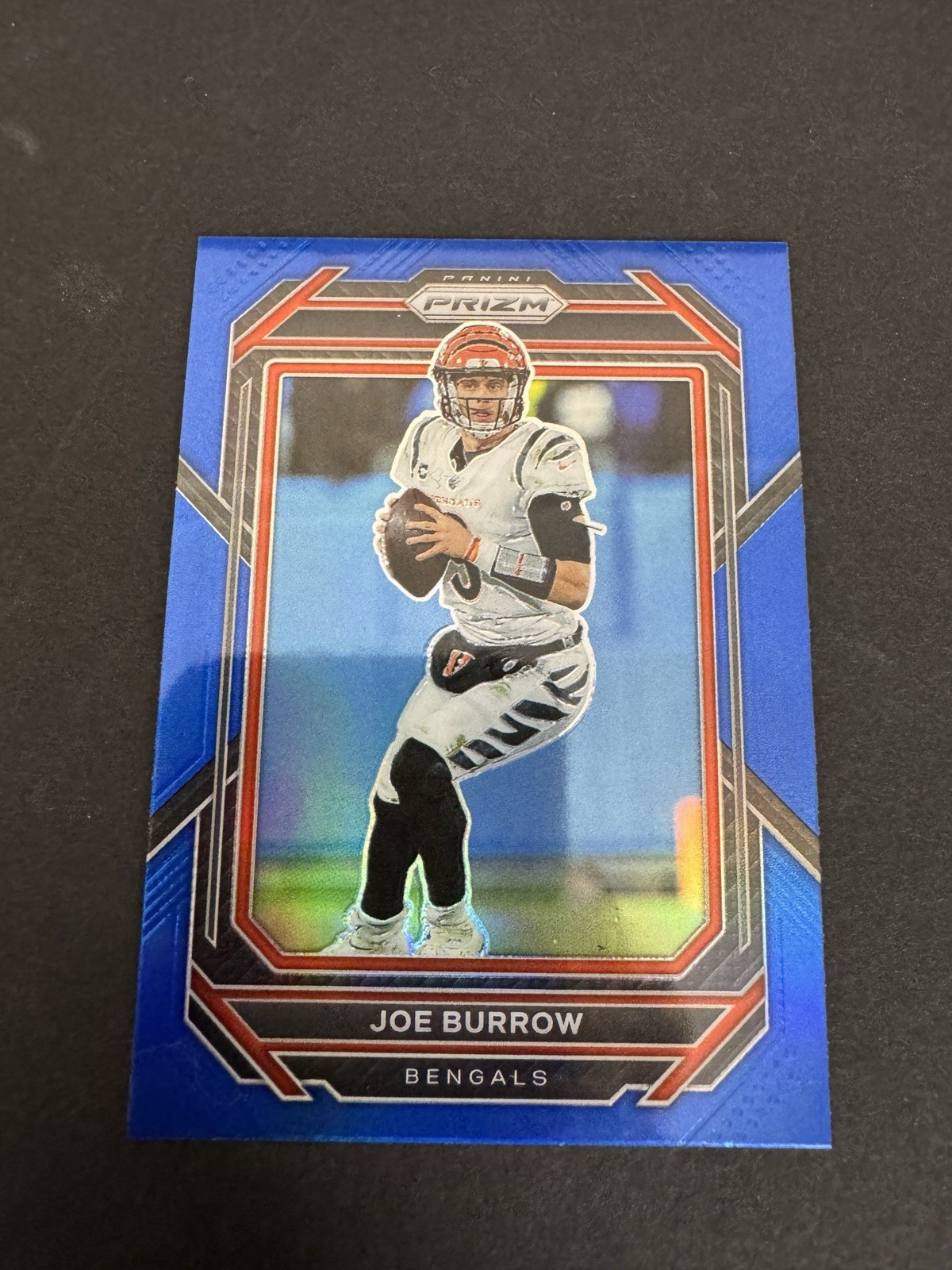 2022 Panini Retail Blue Prizm Joe Burrow #56