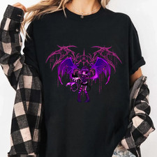 Murder Drones Solver Uzi Purple Wings Anime Graphic Unisex Tshirt S-5XL