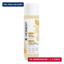 The Honest Company 2-in-1 Cleansing Shampoo Body Wash, Gentle for Baby, Naturall