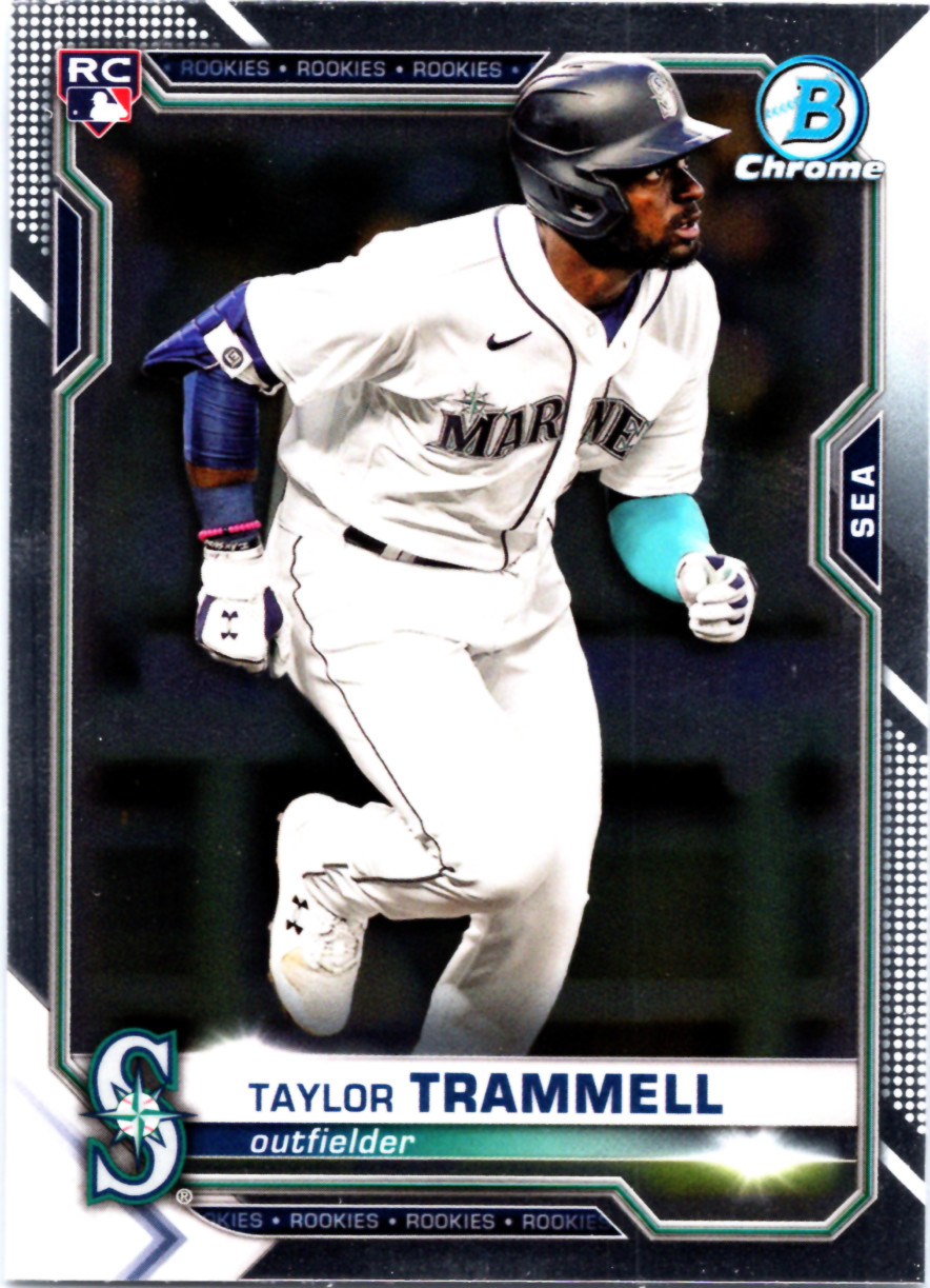 2021 Bowman Chrome - Taylor Trammell #61 (RC)