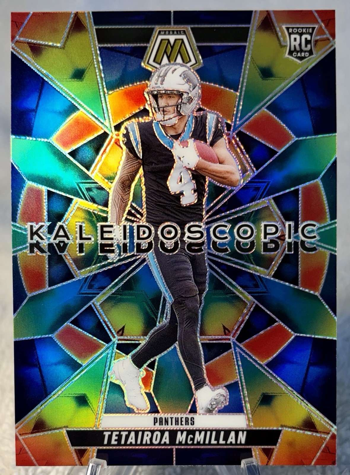 2025 Mosaic Tetairoa McMillan #17 RC Case Hit Kaleidoscopic PANTHERS 🔥🔥🔥