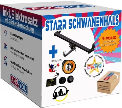 GDW AHK für Peugeot Partner L2 4753mm ab 18 starr + 7-pol ES ABE