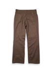 Vintage 70s 80s Rustler Wrangler Brown Work Pants Trousers 32W Talon 42 Zip USA — photo 1