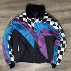 Vintage Polaris Snowmobile Jacket Men's L Mesh Coat Racing Retro 90s