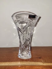 WaterFord Crystal Marquis Vase 7” Germany Lead Trillium Vintage Stamped EUC *