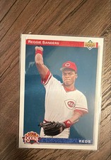 1992 Upper Deck - Star Rookie Reggie Sanders #27