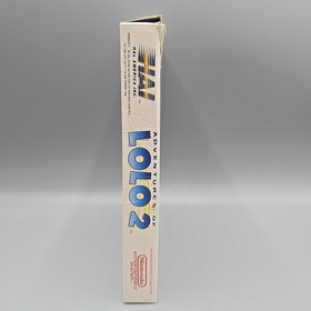 Adventures of Lolo 2 (Nintendo Entertainment System NES) Complete W/ Manual CIB 