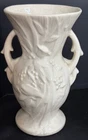 Vintage McCoy Bird of Paradise Botanical Cream Glaze Vase