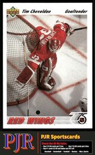 Tim Cheveldae 1991-92 Upper Deck #129 Detroit Red Wings