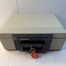 Sentry 1100 Portable Fire Safe Security Box C...