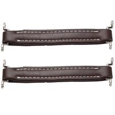 2X Manico in Pelle Amplificatore  per Chitarra Stile Vintage  G7K18829